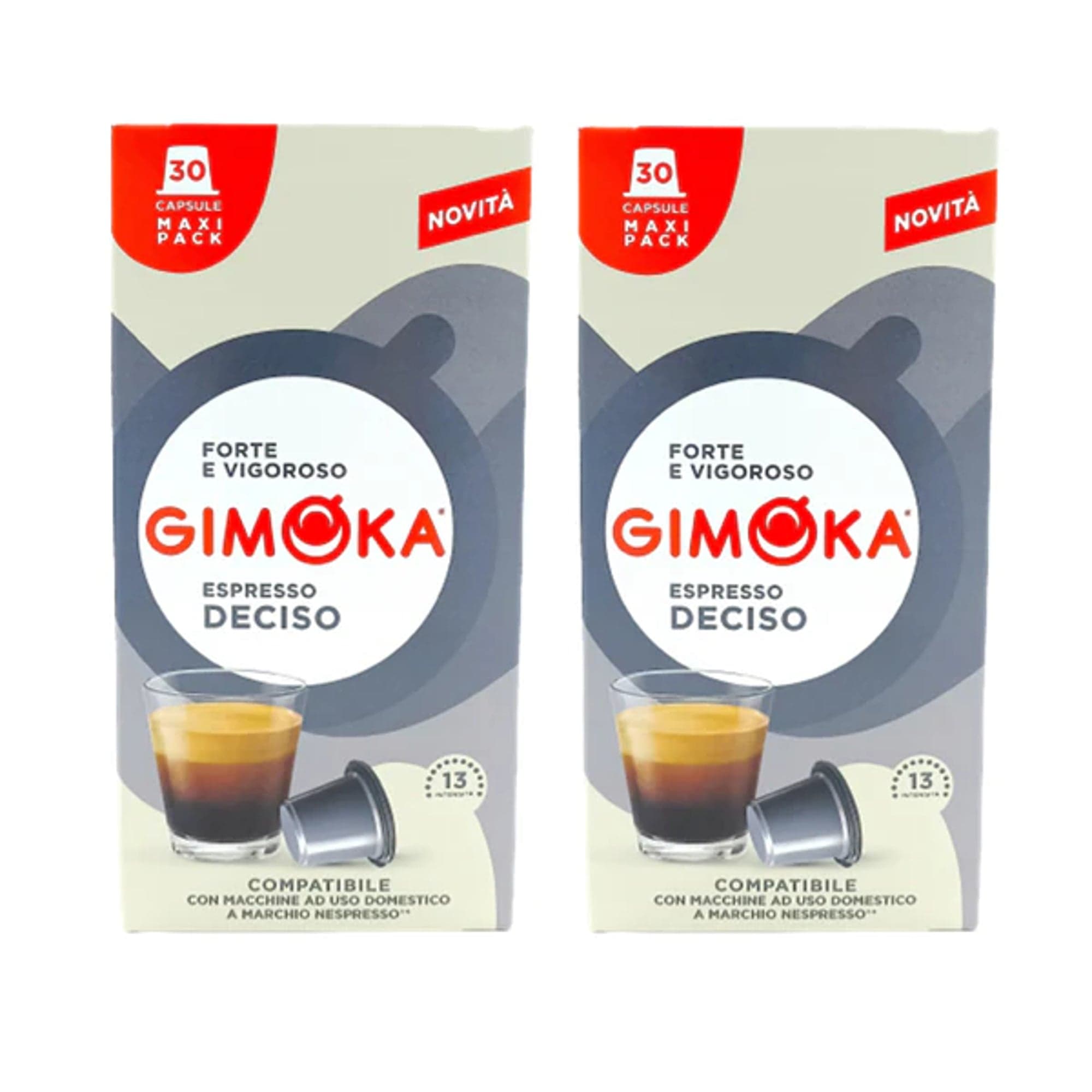 Produkt GIMOKA Kapsułki do ekspresu 2x Kapsułki do ekspresu GIMOKA Deciso Nespresso 30 sztuk K_100068_2