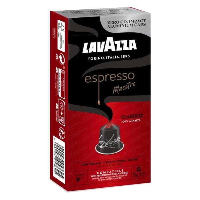 Produkt LAVAZZA Kapsułki do ekspresu Kapsułki do ekspresu LAVAZZA Espresso Maestro Classico 10 sztuk S01489