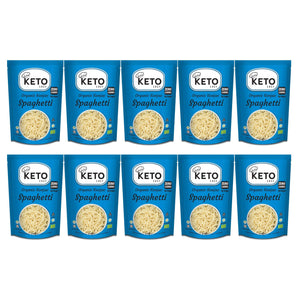 Produkt KETO CHEF (makarony konjac) 10x MAKARON KETO (KONJAC TYPU NOODLE SPAGHETTI) BEZGLUTENOWY BIO 270 g - KETO CHEF K_049523_10