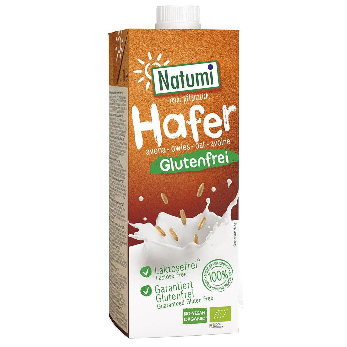 Produkt NATUMI 8x Napój owsiany NATUMI BIO roślinny bezglutenowy 1 l K_001197_8