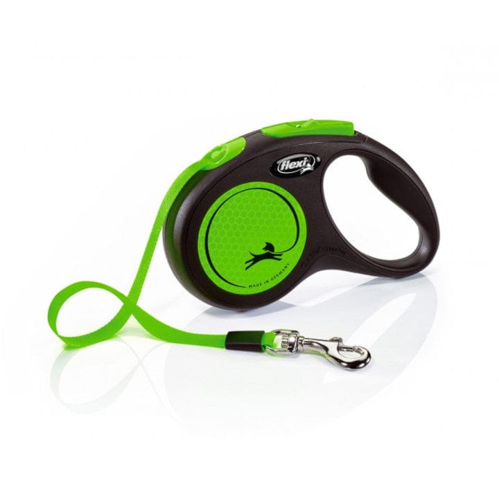 Produkt FLEXI Akcesoria dla psa Smycz FLEXI automatyczna New Neon S taśma 5 m kol. zielony 045441