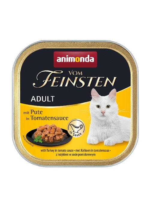 Produkt ANIMONDA ANIMONDA Vom Feinsten Classic Cat indyk w pomidorowym sosie - mokra karma dla kota - 100g 045417