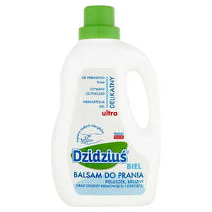 Produkt DZIDZIUŚ Balsam do prania DZIDZIUŚ Biel płyn 18 prań 1,5l 001572