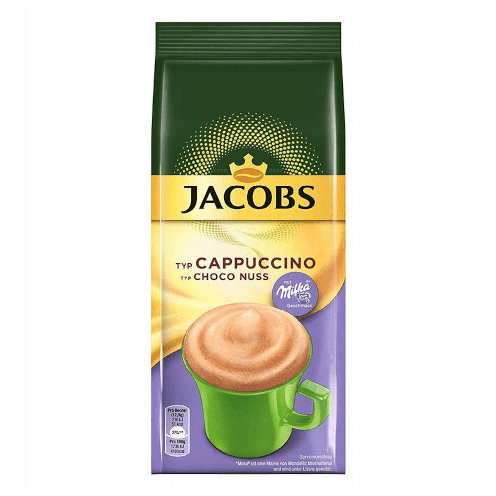 Produkt JACOBS Cappuccino JACOBS Milka Choco Nuss 500 g 027230