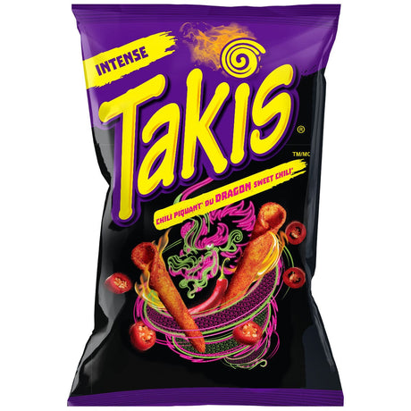 Produkt TAKIS Chipsy Chipsy kukurydziane TAKIS Dragon Sweet Chili 140g 000737