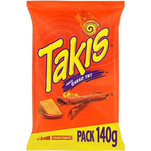 Produkt TAKIS Chipsy Chipsy kukurydziane TAKIS Queso TNT 140g 027101