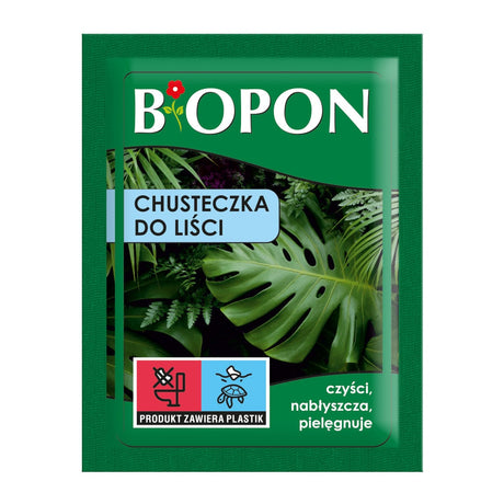 Produkt BIOPON Chusteczki do liści nawóz BIOPON 1 szt 045887