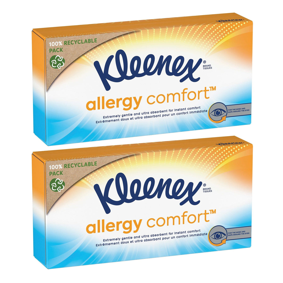 Produkt KLEENEX Chusteczki higieniczne 2x KLEENEX 56szt Box Allergy Comfort Chusteczki K_028504_2