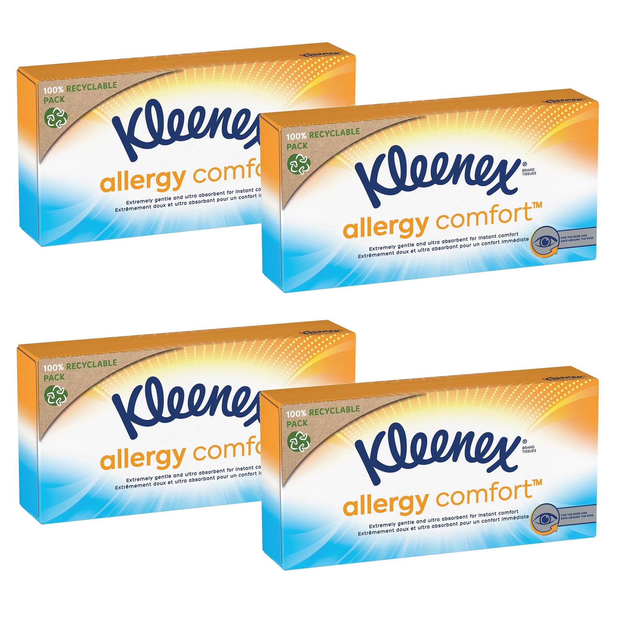 Produkt KLEENEX Chusteczki higieniczne 4x KLEENEX 56szt Box Allergy Comfort Chusteczki K_028504_4