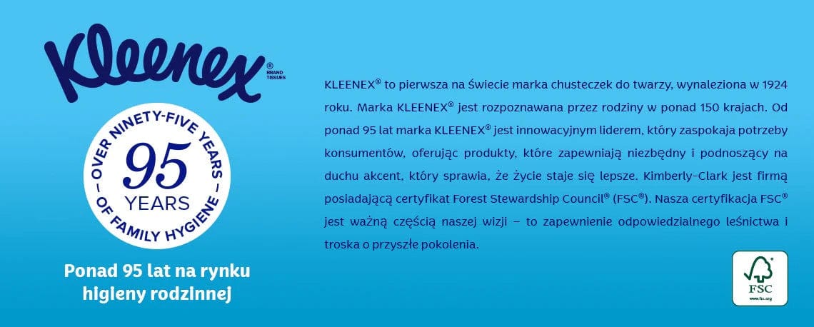 Produkt KLEENEX Chusteczki higieniczne Chusteczki higieniczne KLEENEX Original 70 szt 027374