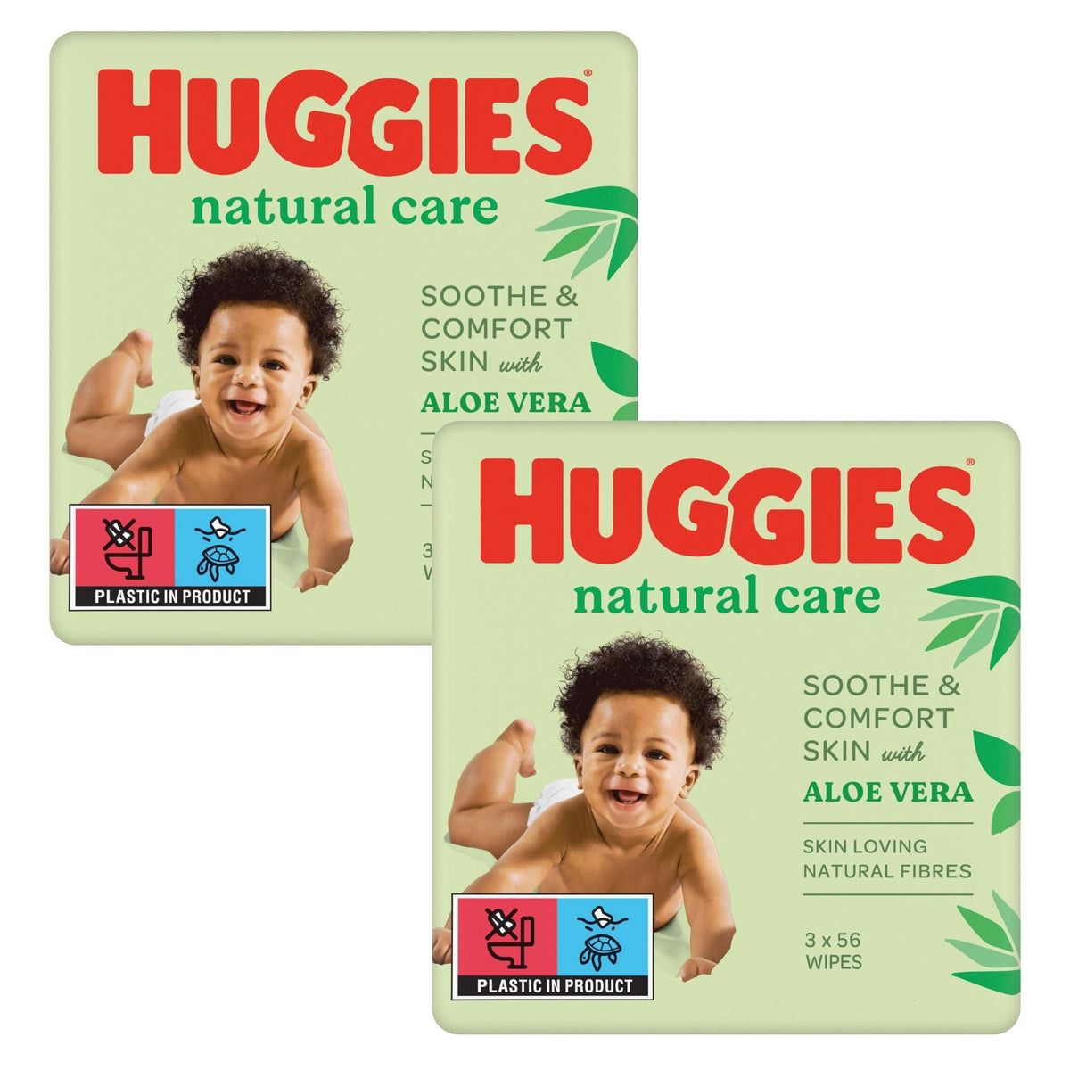 Produkt HUGGIES Chusteczki nawilżane 2x Chusteczki nawilżane HUGGIES Natural Care 168 szt K_012922_2