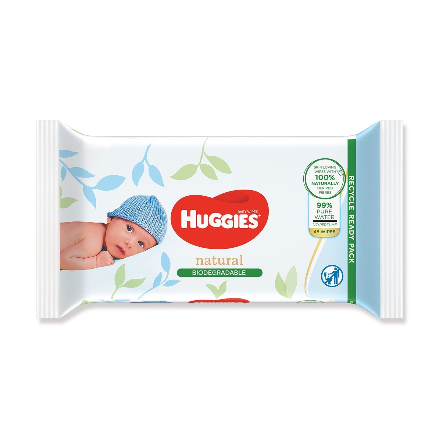 Produkt HUGGIES Chusteczki nawilżane Chusteczki nawilżane dla dzieci HUGGIES Baby Wipes Natural 48 szt 034887