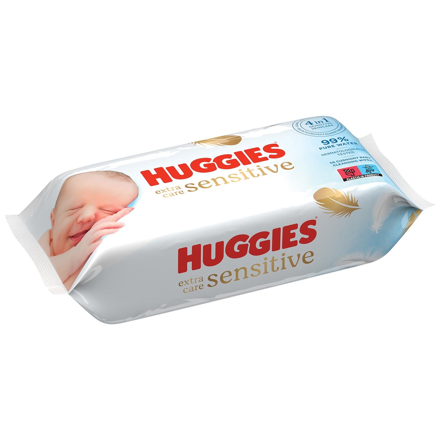 Produkt HUGGIES Chusteczki nawilżane Chusteczki nawilżane HUGGIES Extra Care Sensitive 56 szt 026823