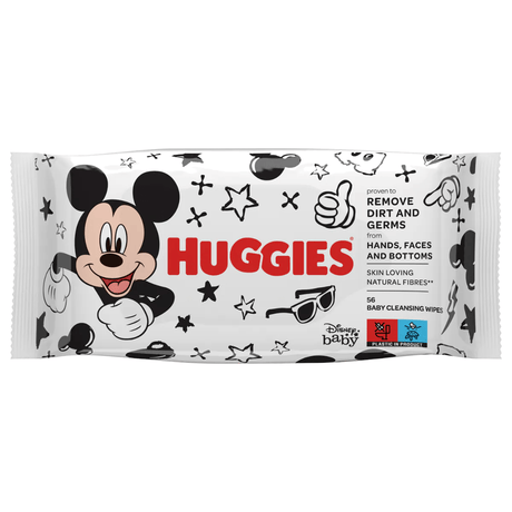 Produkt HUGGIES Chusteczki nawilżane HUGGIES Chusteczki nawilżane Mickey Mouse 56 szt 038401