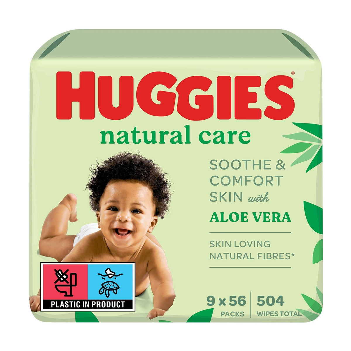 Produkt HUGGIES Chusteczki nawilżane HUGGIES Chusteczki nawilżane Natural Care 3x 168szt K_012922_3