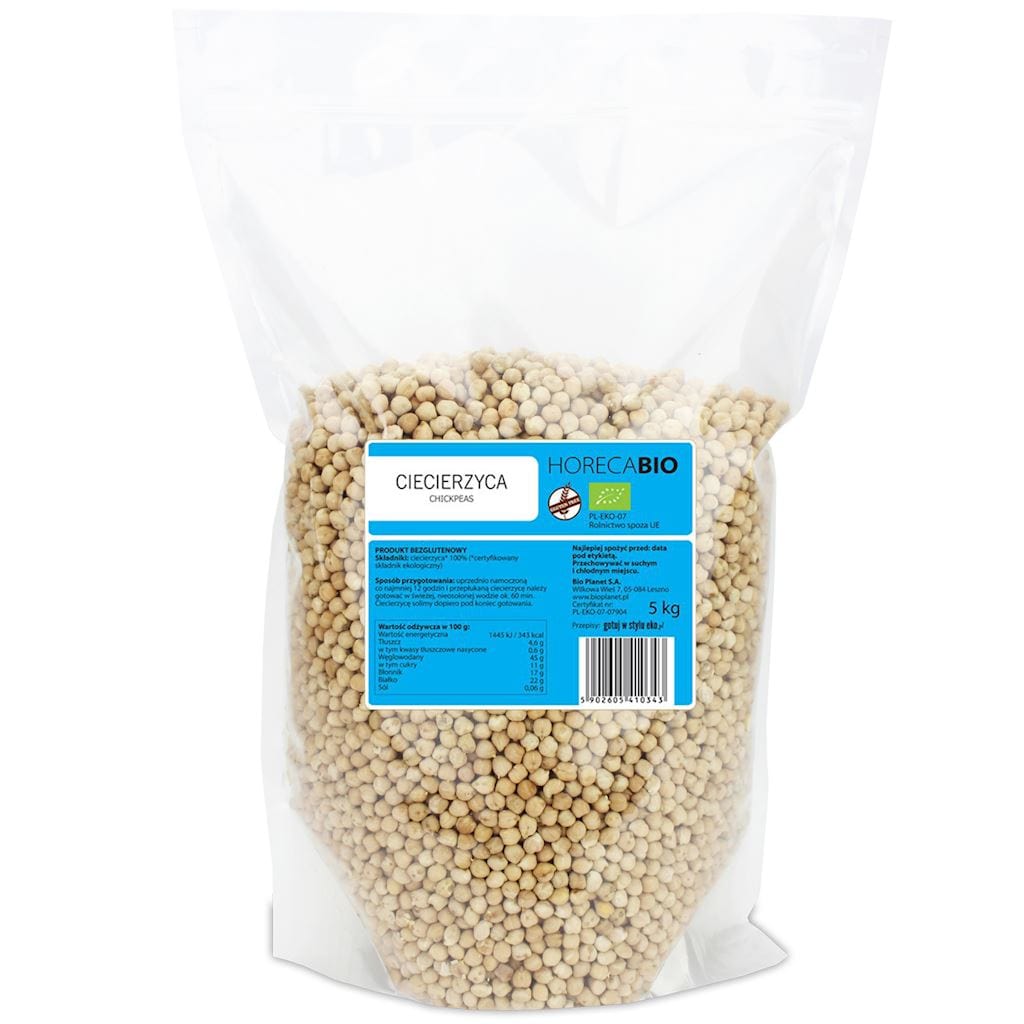 Produkt HORECA BIO - pozostałe CIECIERZYCA BEZGLUTENOWA BIO 5 kg - HORECA (BIO PLANET) 5902605410343