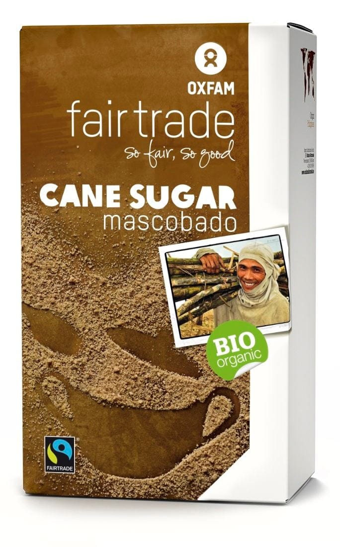 Produkt OXFAM FAIR TRADE (FT) (kawy i inne produkty FT) CUKIER TRZCINOWY MASCOBADO FILIPINY FAIR TRADE BIO 1 kg - OXFAM 5400164167031