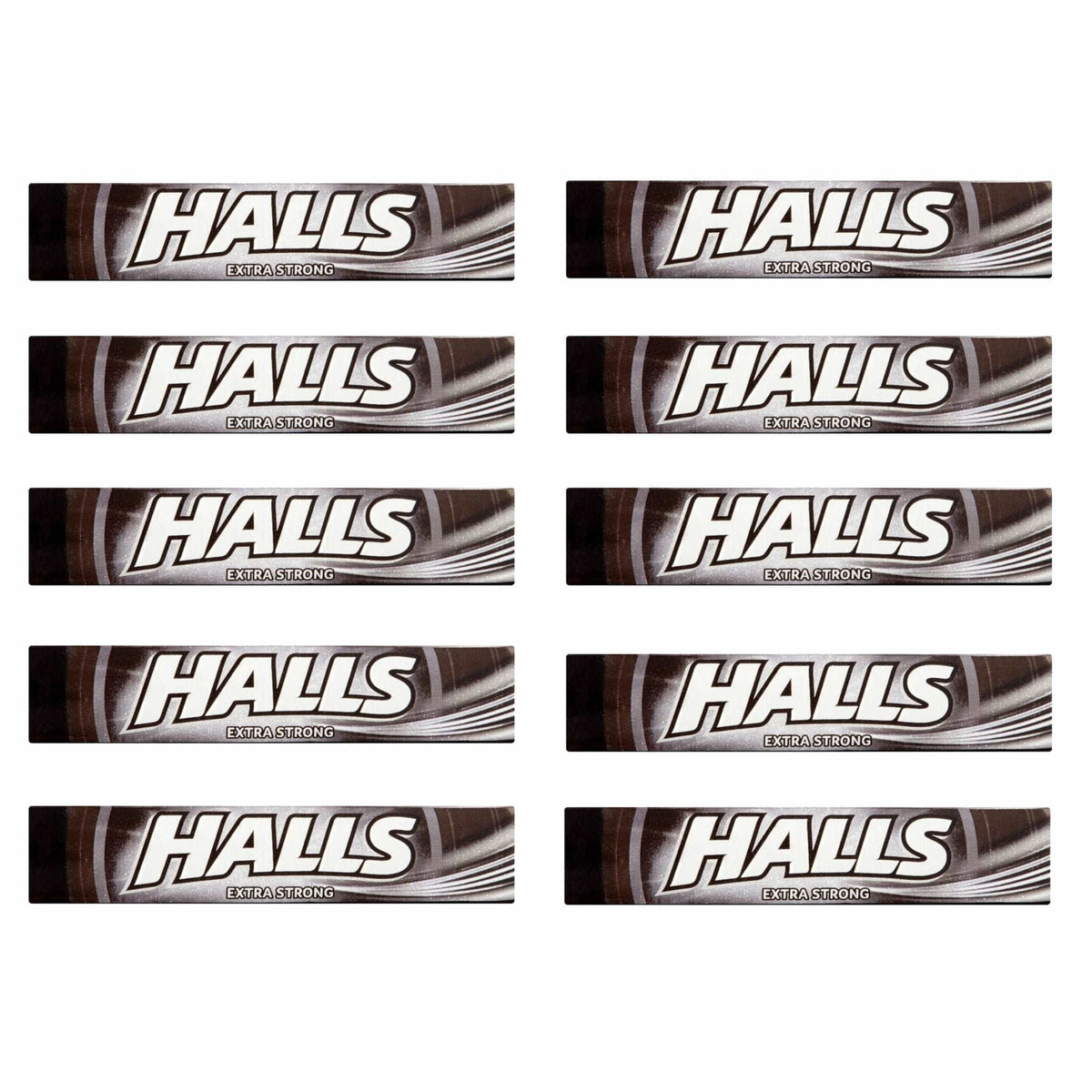 Produkt HALLS Cukierki i żelki 10x Dropsy Halls Extra Strong mentol eukaliptus 33,5g K_005241_10