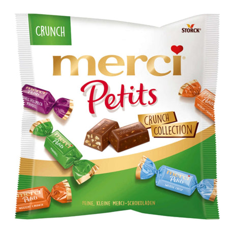 Produkt STORCK Cukierki i żelki Czekoladki MERCI Petits Crunch Collection Cukierki nadziewane 125g 027747