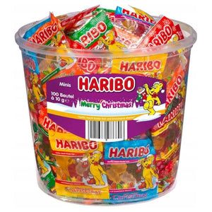 Produkt HARIBO Cukierki i żelki Żelki HARIBO Christmas mini Duże opakowanie 1kg 052498