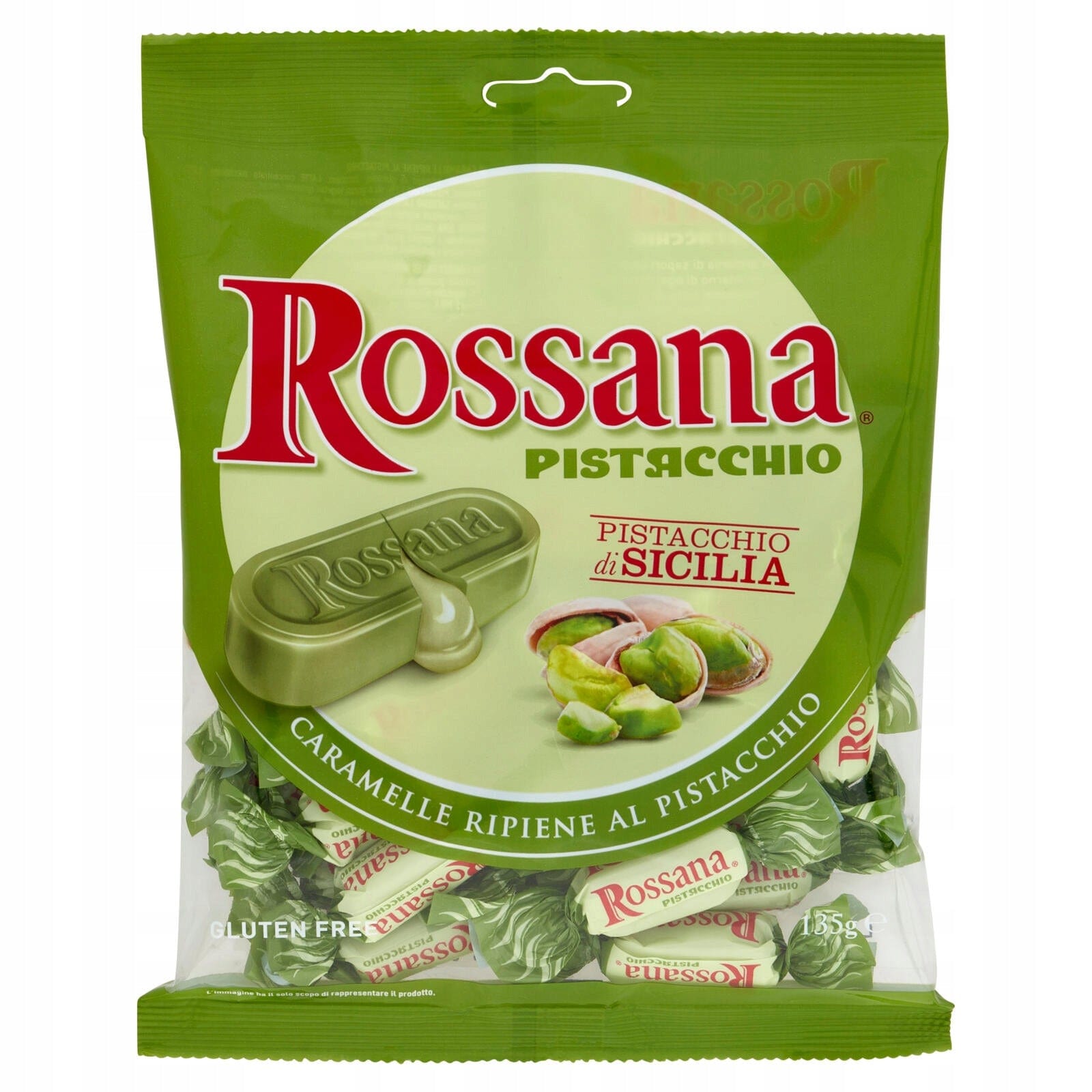 STORCK Cukierki pistacjowe ROSSANA Włoskie 135 g