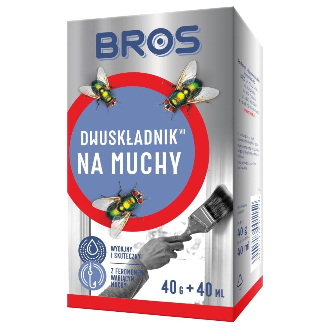 Produkt BROS Dwuskładnik - preparat na muchy BROS  - NOWA FORMUŁA 045914