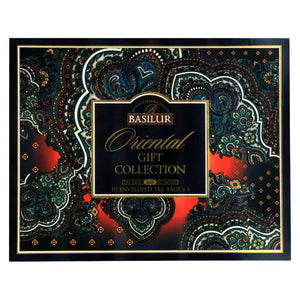 Produkt BASILUR Herbata czarna Herbata cejlońska BASILUR Giftbox Oriental czarna i zielona 60 torebek 052514