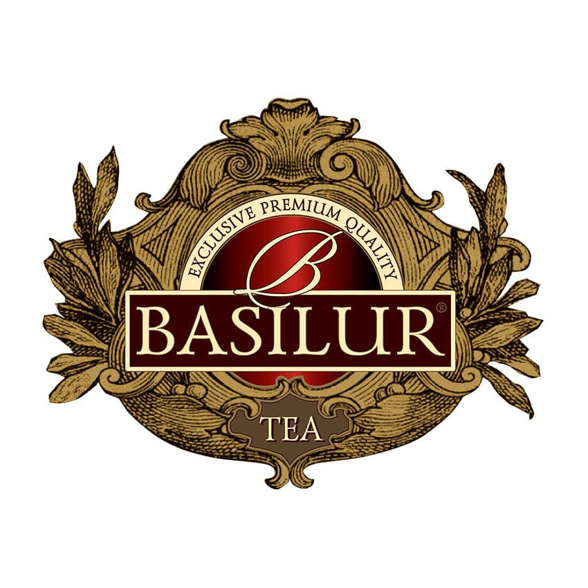Produkt BASILUR Herbata czarna Herbata cejlońska BASILUR Vintage Style Czarna i zielona 4 smaki 25 torebek 052513