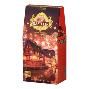 Produkt BASILUR Herbata czarna Herbata czarna cejlońska BASILUR Festive Evening liściasta 75g 052522