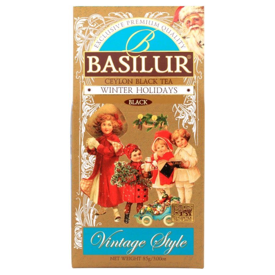 Produkt BASILUR Herbata czarna Herbata czarna cejlońska BASILUR Winter Holiday liściasta 85g 052519