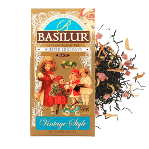 Produkt BASILUR Herbata czarna Herbata czarna cejlońska BASILUR Winter Holiday liściasta 85g 052519