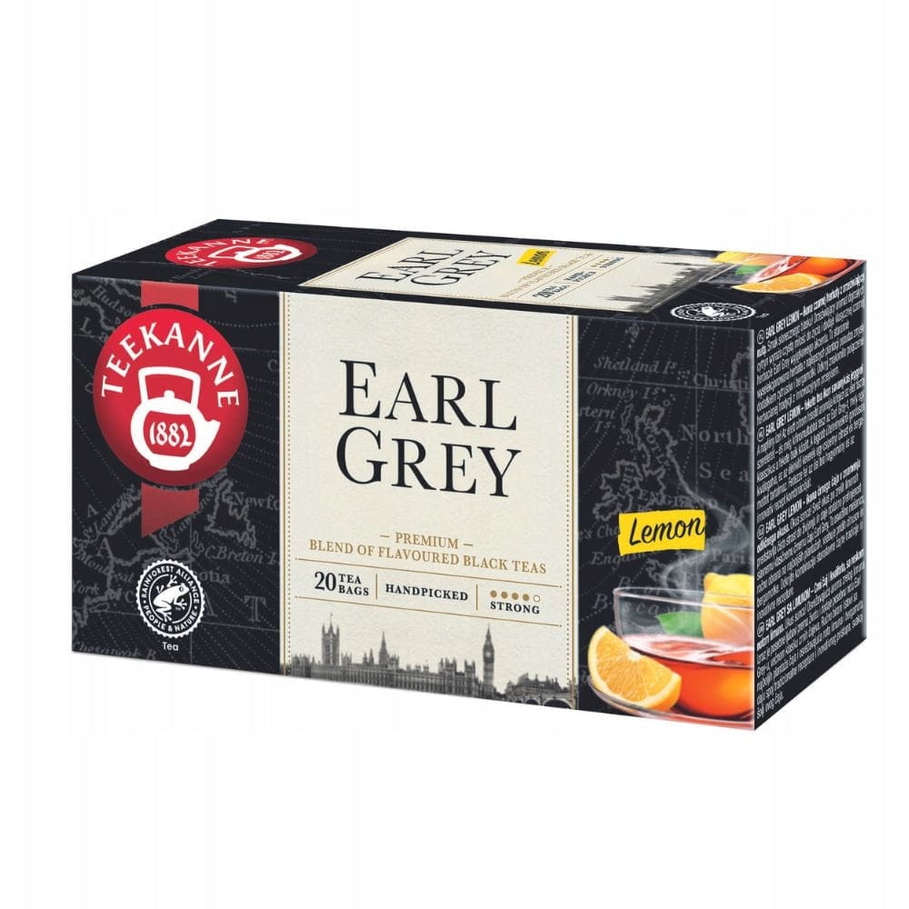 Produkt TEEKANNE herbata czarna Herbata czarna TEEKANNE Earl Grey Lemon 20 szt 000579