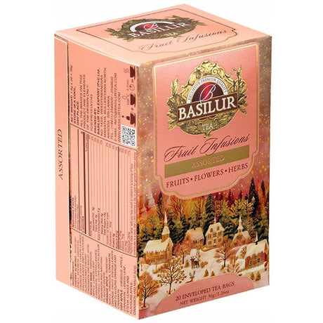 Produkt BASILUR Herbata owocowa BASILUR  Herbata owocowa Fruit Infusions Assorted 4 smaki 20x1,8g 052525