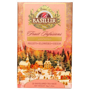 Produkt BASILUR Herbata owocowa BASILUR  Herbata owocowa Fruit Infusions Assorted 4 smaki 20x1,8g 052525