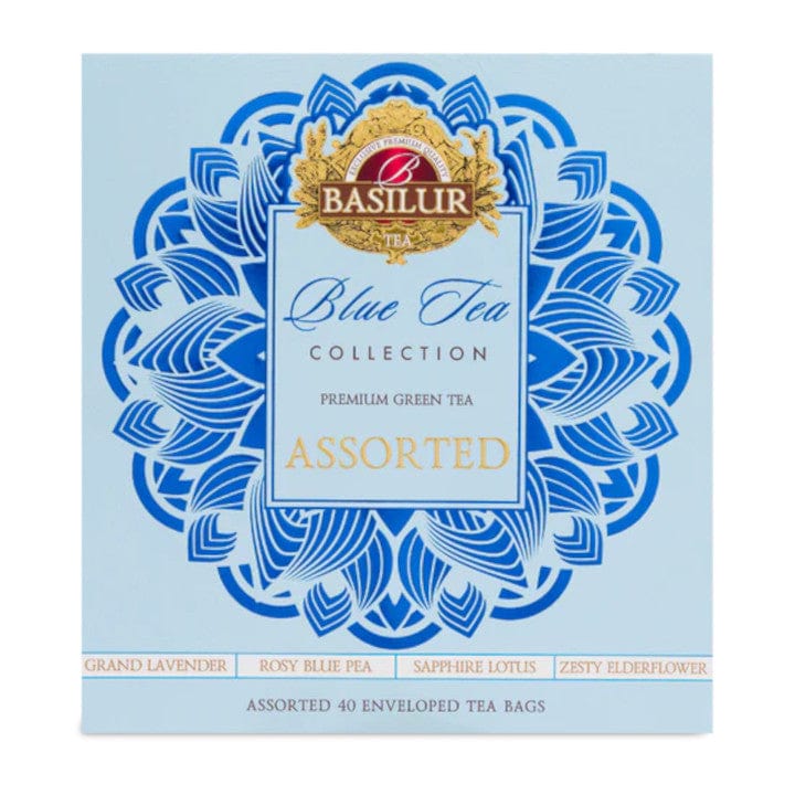 Produkt BASILUR Herbata zielona Herbata zielona BASILUR  Blue Tea Collection 4 smaki 40x1,5g 052512