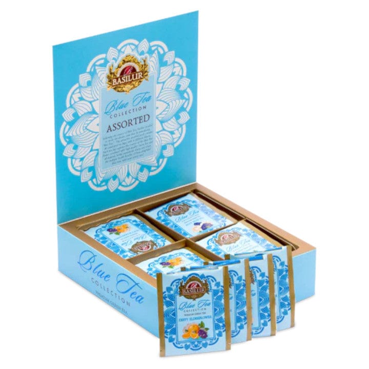 Produkt BASILUR Herbata zielona Herbata zielona BASILUR  Blue Tea Collection 4 smaki 40x1,5g 052512