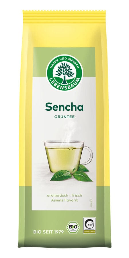 Produkt LEBENSBAUM (przyprawy, herbaty, kawy) HERBATA ZIELONA SENCHA LIŚCIASTA BIO 75 g - LEBENSBAUM 4012346533407