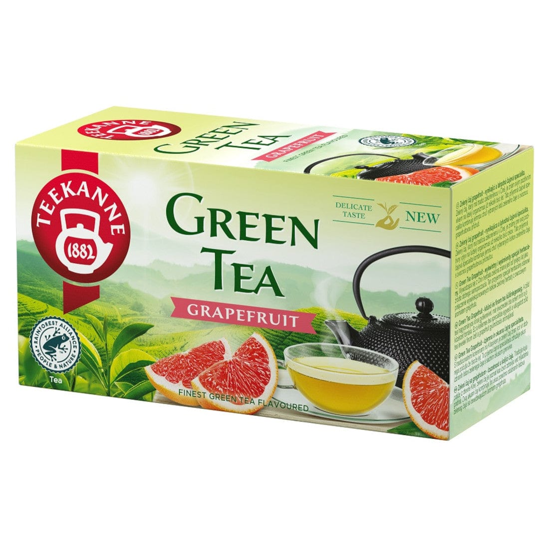 Produkt TEEKANE Herbata zielona TEEKANNE Green Tea aromatyzowana Grapefruit 20 szt 000594