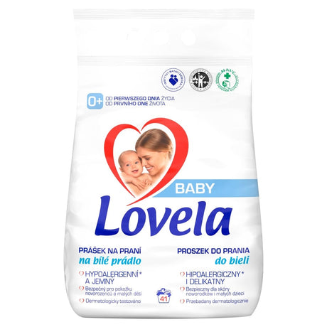 Produkt LOVELA Hipoalergiczny proszek do prania LOVELA Baby do bieli 41 prań 4,1 kg 001461