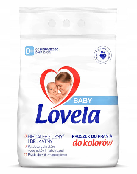 Produkt LOVELA Hipoalergiczny proszek do prania Lovela dla niemowląt 0+ kolor 4,1 kg 001056