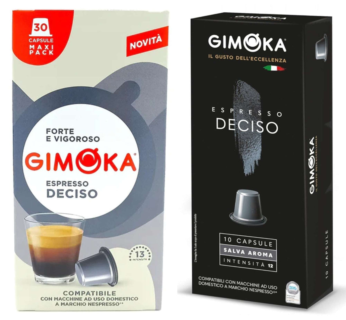 Produkt GIMOKA Kapsułki do ekspresu 2x Kapsułki do ekspresu GIMOKA Deciso Nespresso 30 sztuk K_100068_2
