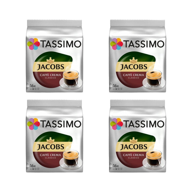 Produkt TASSIMO Kapsułki do ekspresu 4x Kapsułki do ekspresu TASSIMO Jacobs Caffe Crema Classico M 16 szt K_000559_4