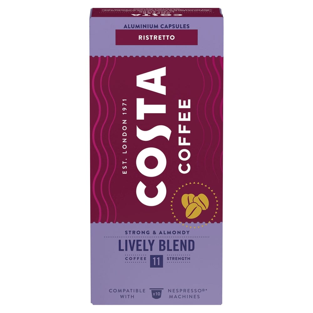 Produkt COSTA COFFEE Kapsułki do ekspresu COSTA COFFEE Lively Blend Ristretto 10 szt 028550