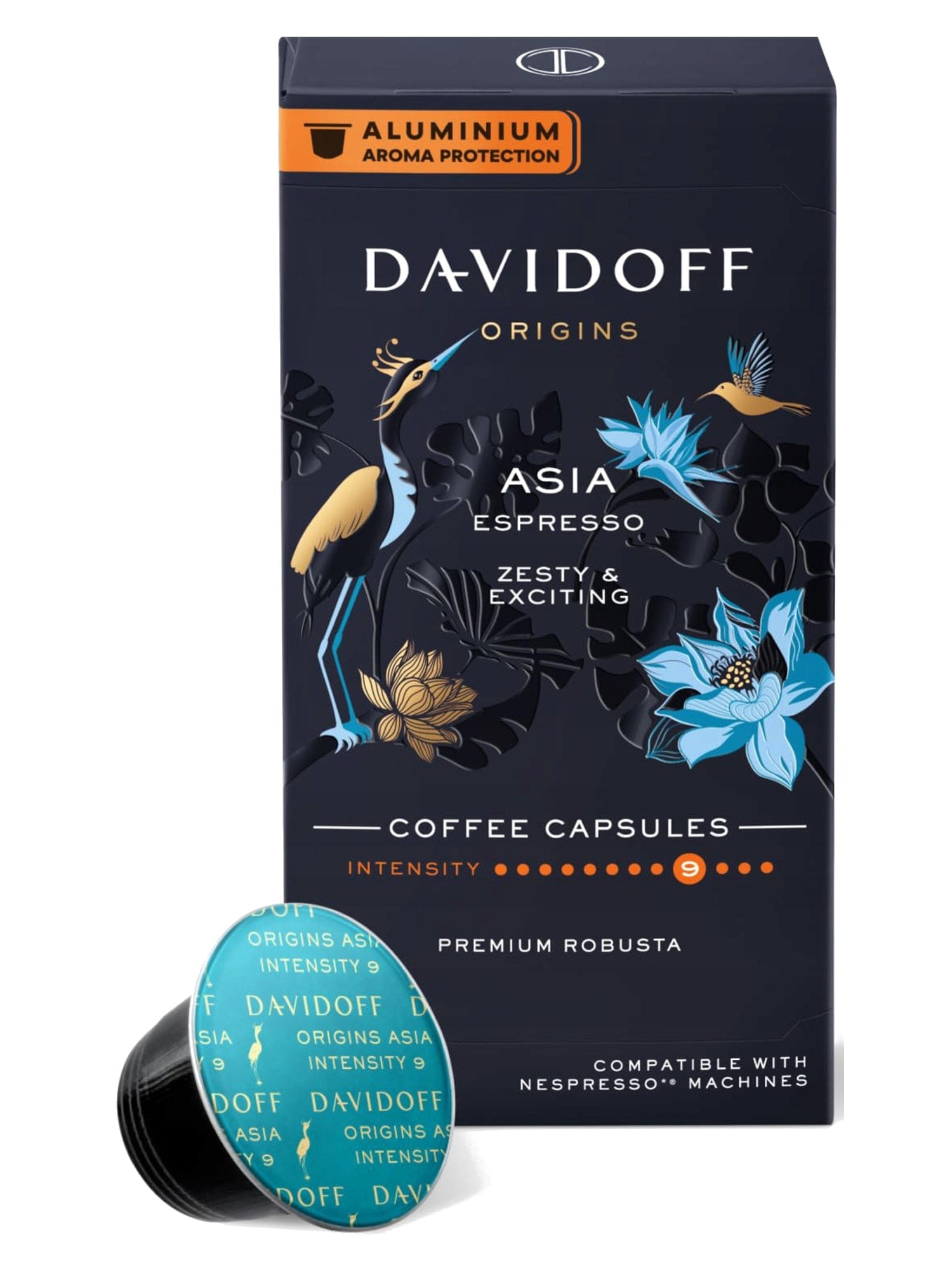 Produkt DAVIDOFF Kapsułki do ekspresu DAVIDOFF Nespresso Origins Asia Espresso 10 szt 045184