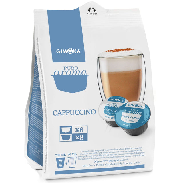 Produkt GIMOKA Kapsułki do ekspresu GIMOKA DOLCE GUSTO CAPPUCCINO 16 sztuk 033157