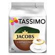 Produkt JACOBS Kapsułki do ekspresu JACOBS TASSIMO Cappuccino Classico 16 szt 000621