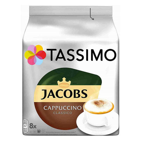 Produkt JACOBS Kapsułki do ekspresu JACOBS TASSIMO Cappuccino Classico 16 szt 000621