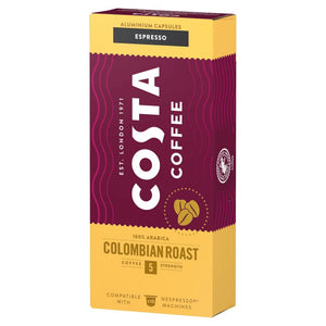 Produkt COSTA COFFEE Kapsułki do ekspresu Kapsułki do ekspresu COSTA COFFEE Colombian Roast Nespresso 10szt 028554