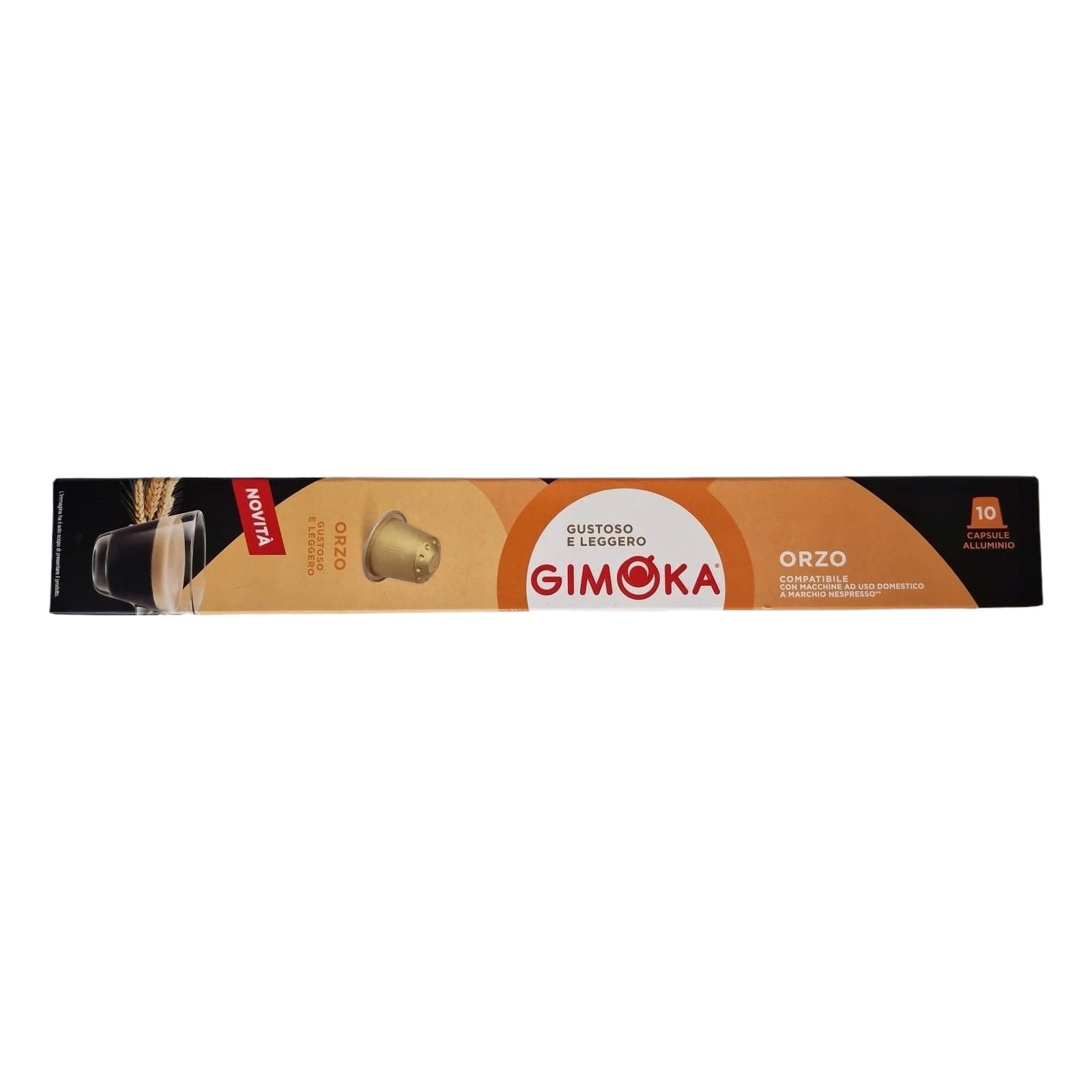 Produkt GIMOKA Kapsułki do ekspresu Kapsułki do ekspresu GIMOKA Nespresso Gimoka ORZO 10 szt. S01126