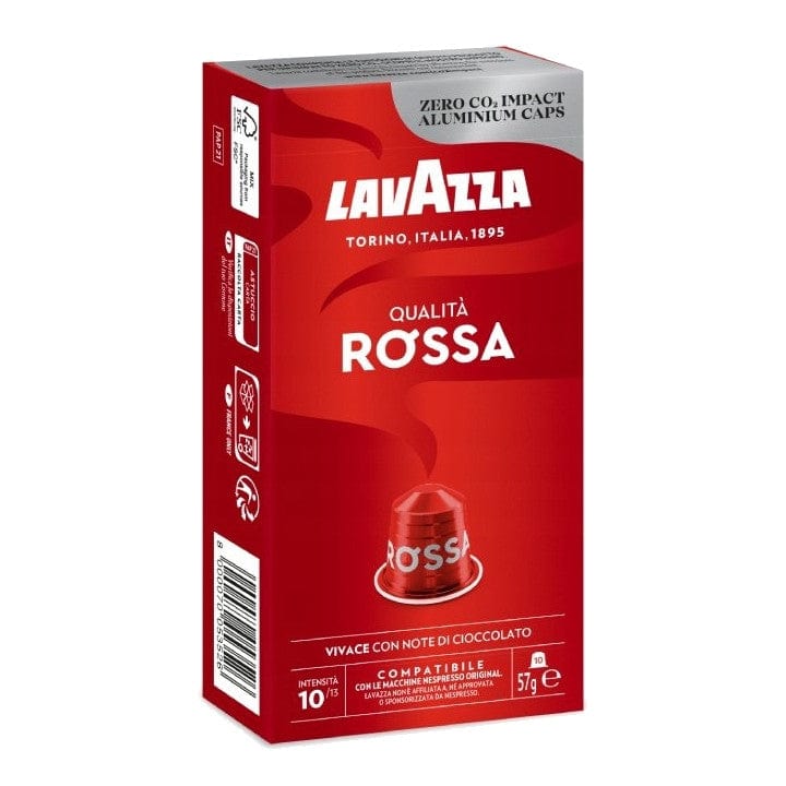Produkt LAVAZZA Kapsułki do ekspresu Kapsułki do ekspresu LAVAZZA Qualita Rossa Nespresso 10 szt S01550